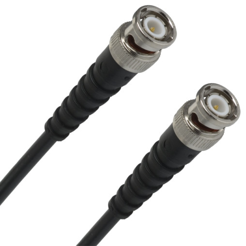 BNC-Kabel, RG-58, 50 Ohm, 0.75dB, 2.5m (Funk / Antennen)
